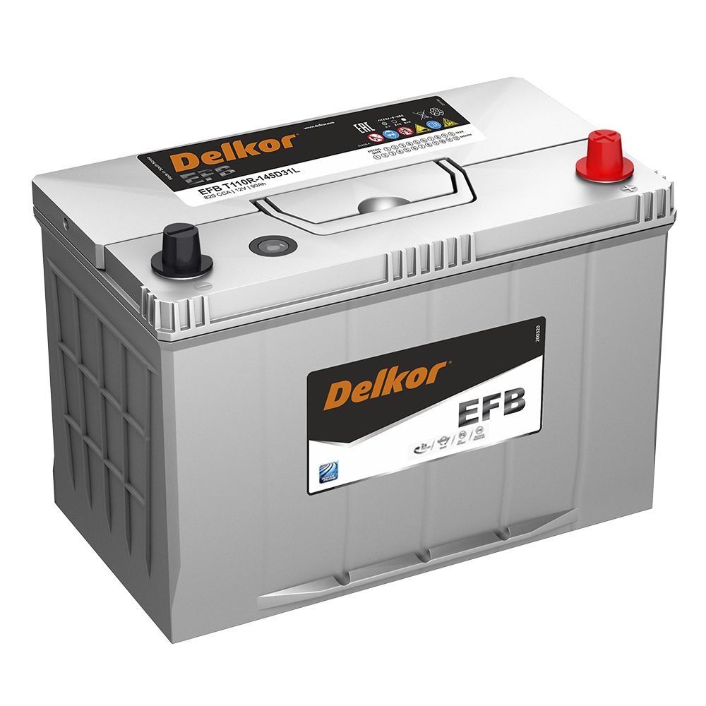 Аккумуляторы DELKOR DELKOR EFB 145D31L купить 8 906 062 07 78