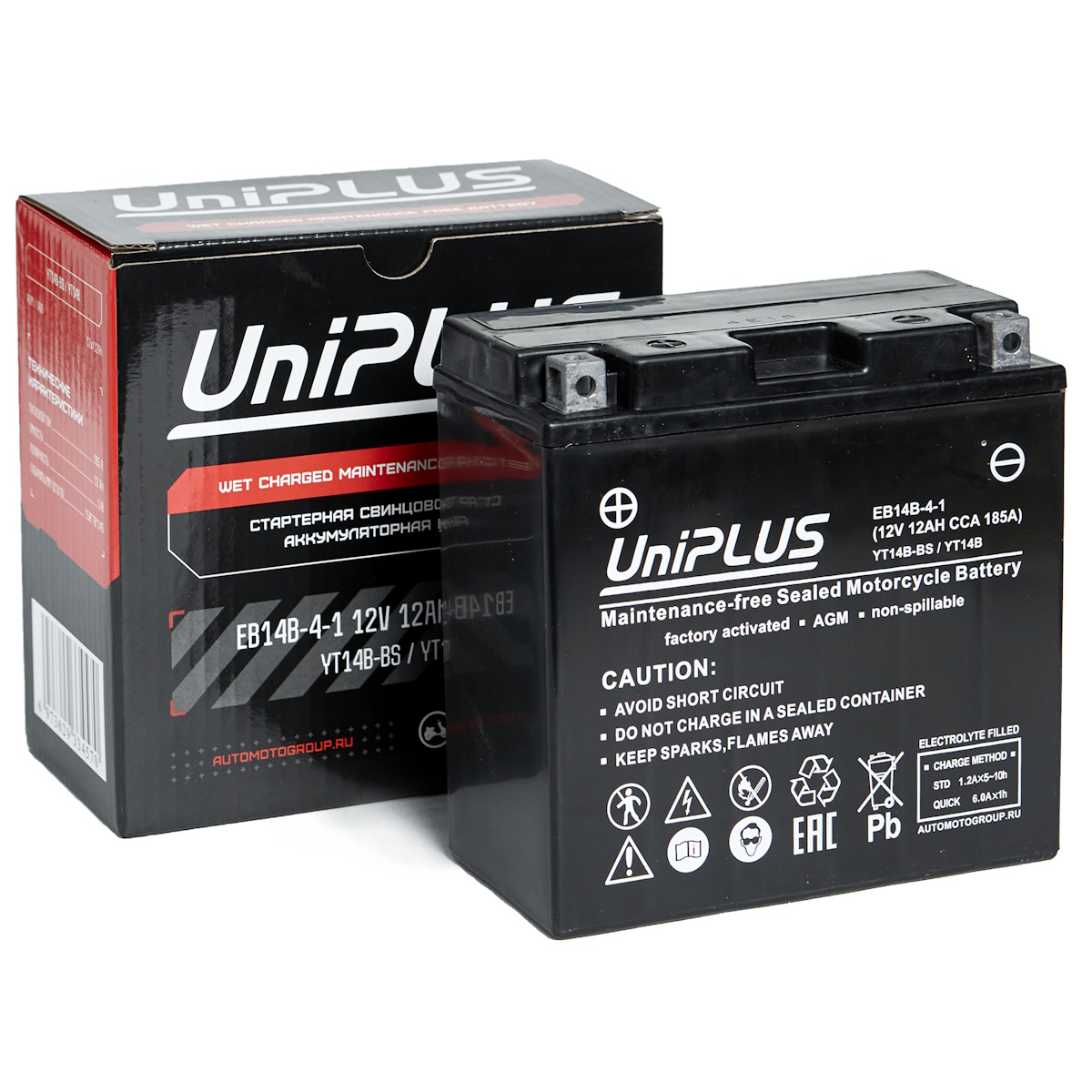 Аккумуляторы LEOCH UPLUS Leoch UniPLUS EB14B-4-1 купить 8 906 062 07 78