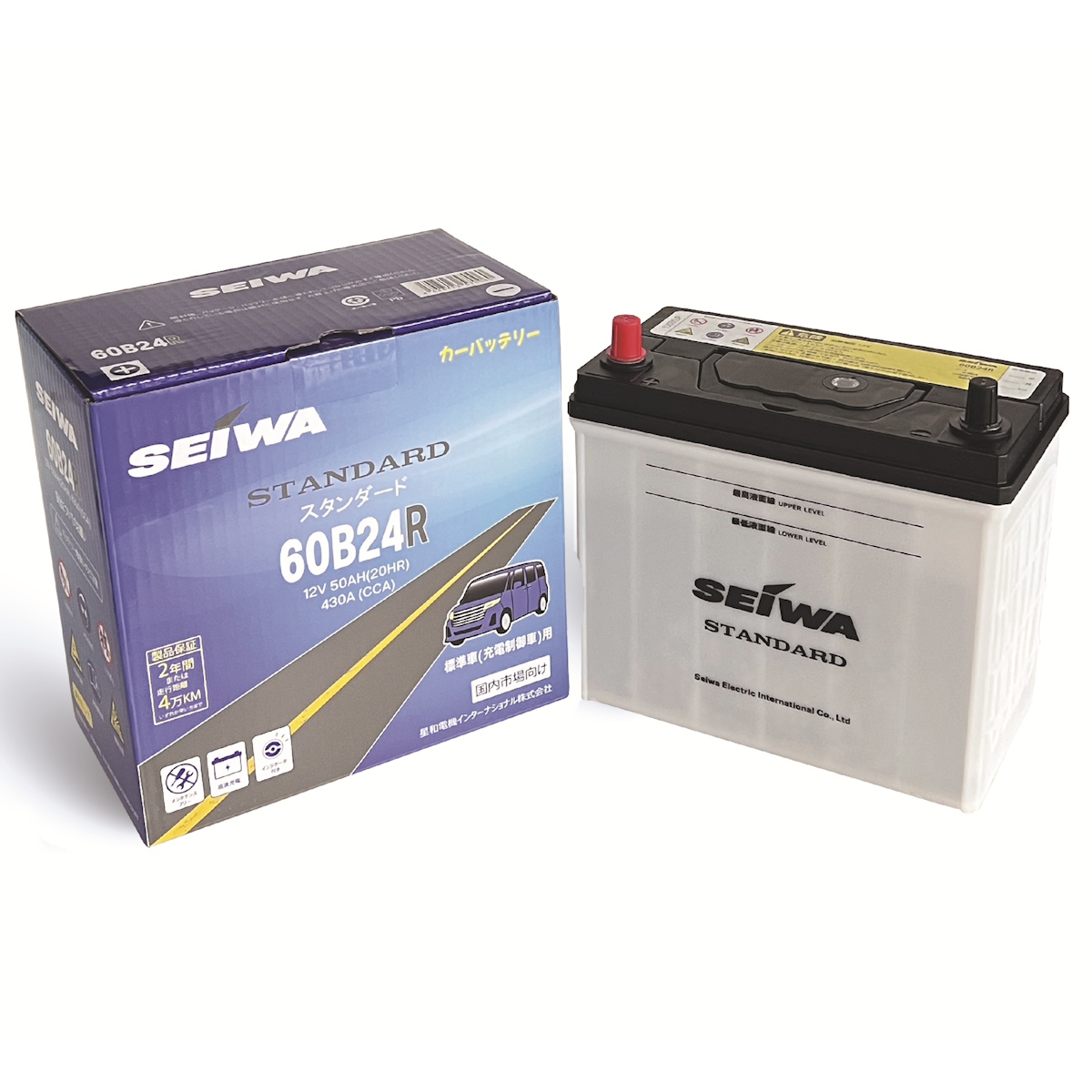 Аккумуляторы SEIWA SEIWA Standard 60B24R купить 8 906 062 07 78