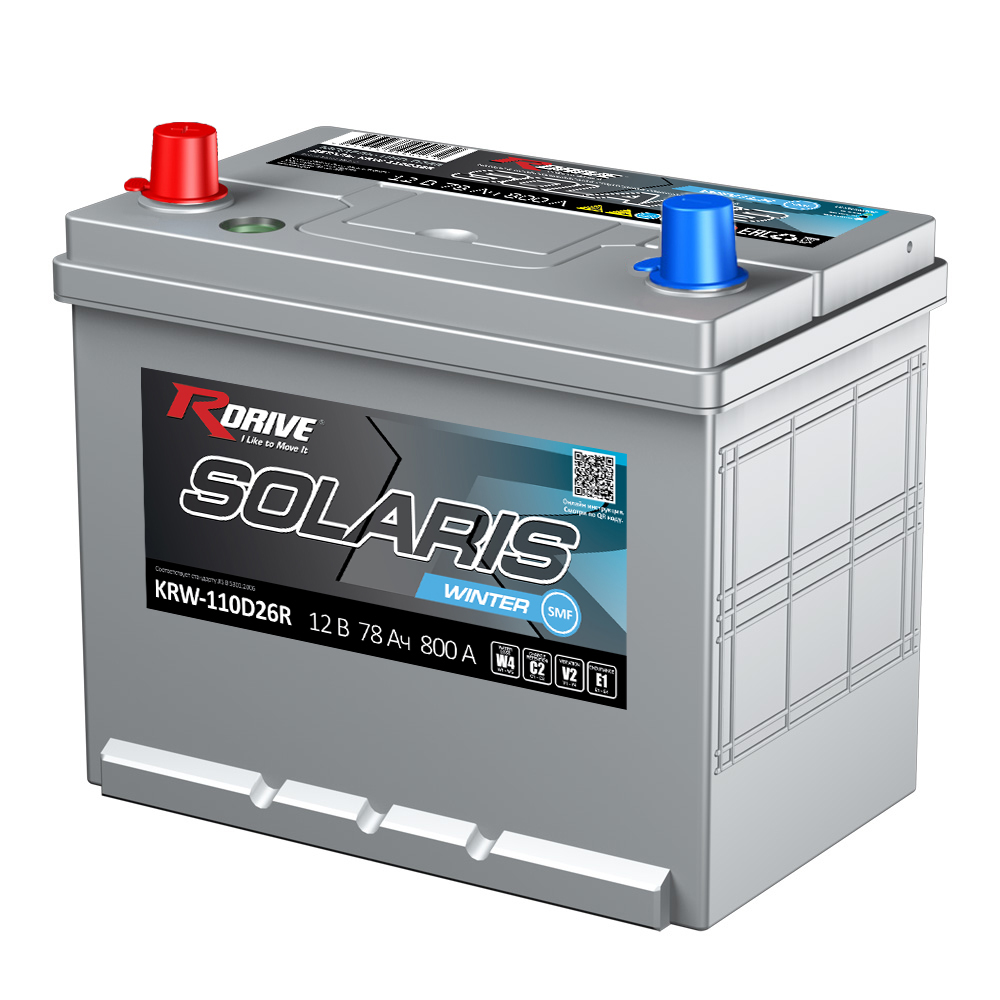 Аккумуляторы RDRIVE RDRIVE SOLARIS 110D26R купить 8 906 062 07 78
