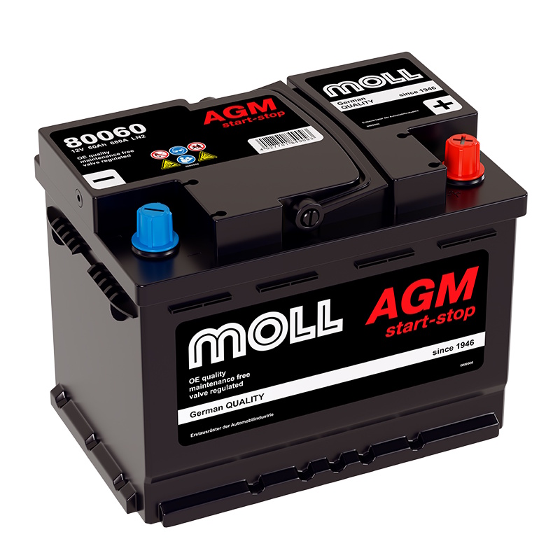 Аккумуляторы MOLL MOLL AGM 60R купить 8 906 062 07 78