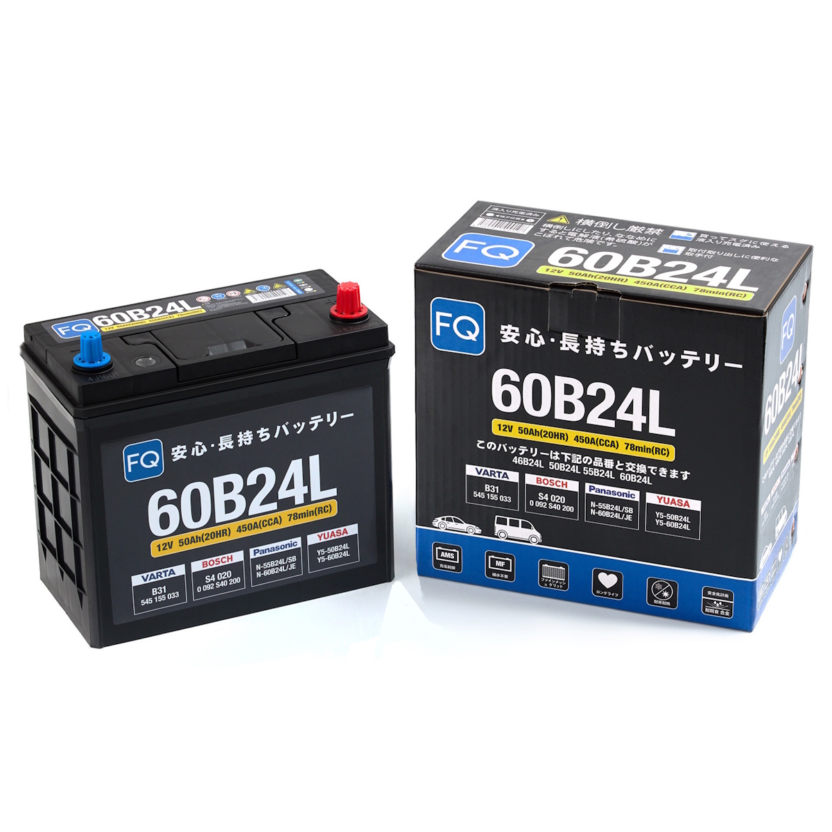 Аккумуляторы FUJITO FQ 60B24L купить 8 906 062 07 78