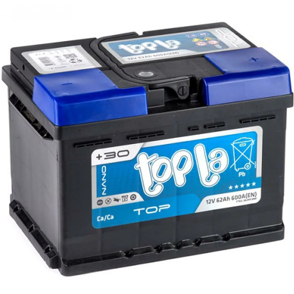 Аккумуляторы TOPLA TOPLA TOP 62SR купить 8 906 062 07 78