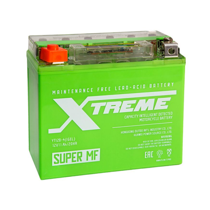 Аккумуляторы Xtreme Xtreme YT12B-4 iGEL купить 8 906 062 07 78