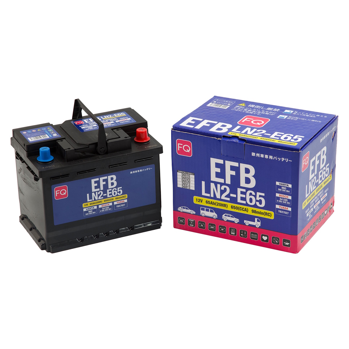 Аккумуляторы FUJITO FQ EFB LN2-E65 купить 8 906 062 07 78