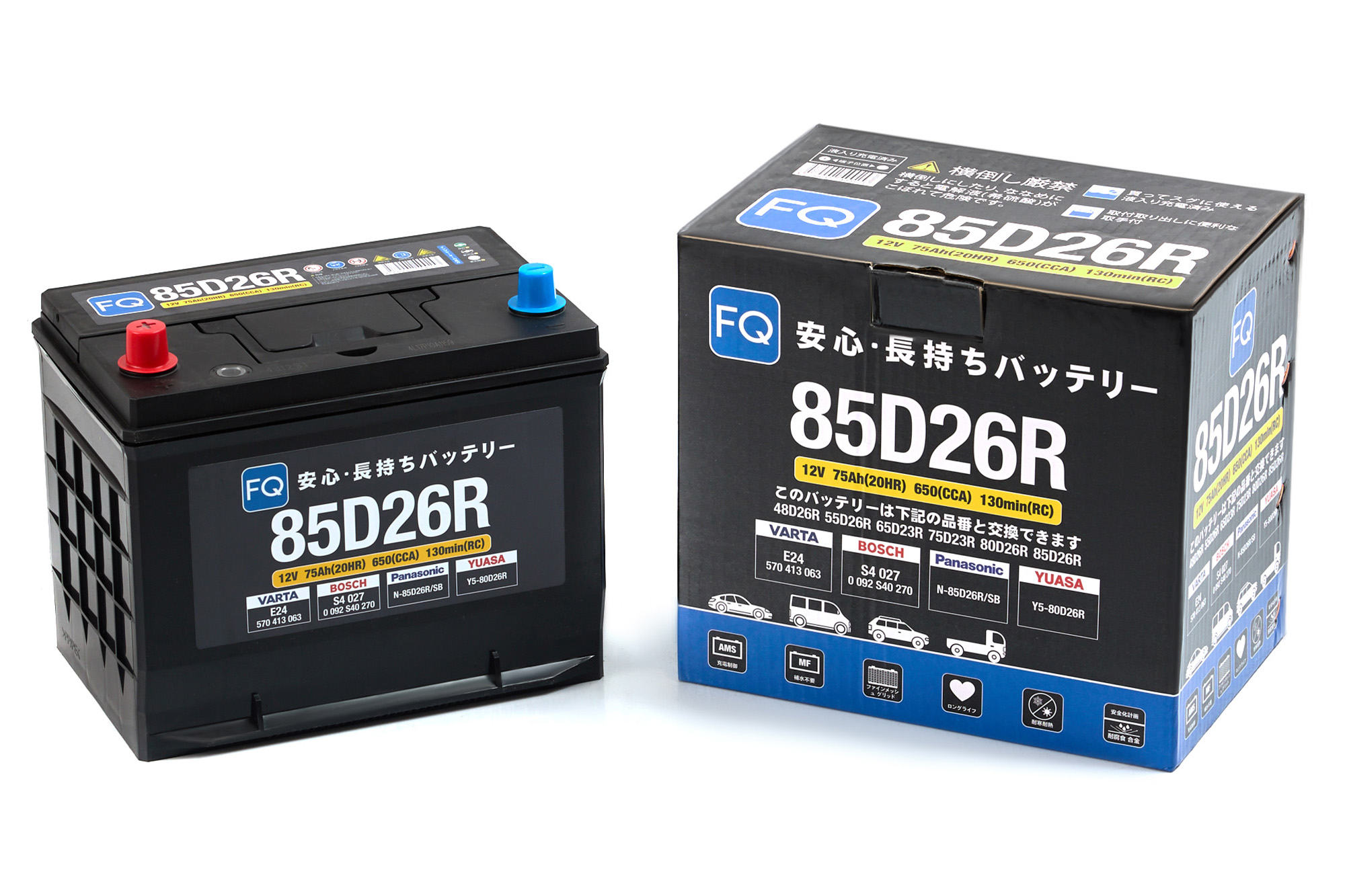 Аккумуляторы FUJITO FQ 85D26R купить 8 906 062 07 78