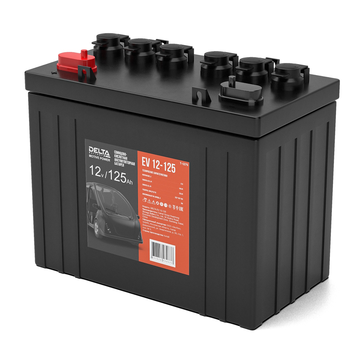 Аккумуляторы DELTA DELTA EV 12-125 купить 8 906 062 07 78