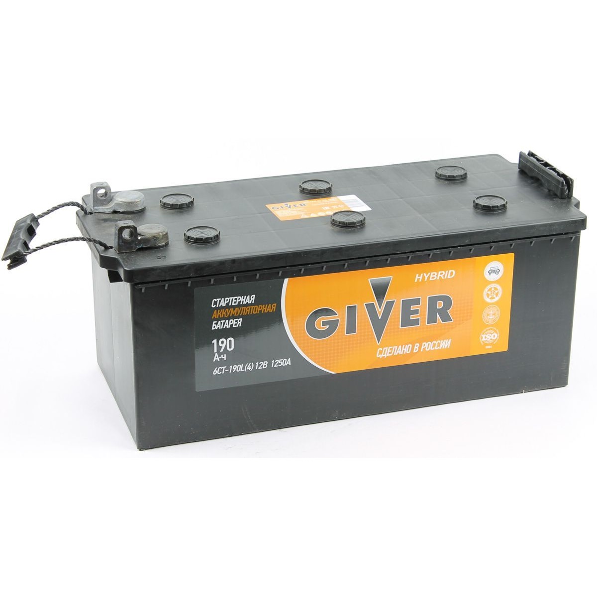 Аккумуляторы GIVER GIVER HYBRID 190Rus болт купить 8 906 062 07 78