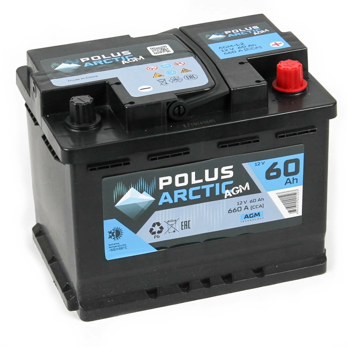 Аккумуляторы POLUS POLUS ARCTIC AGM 60.0 купить 8 906 062 07 78