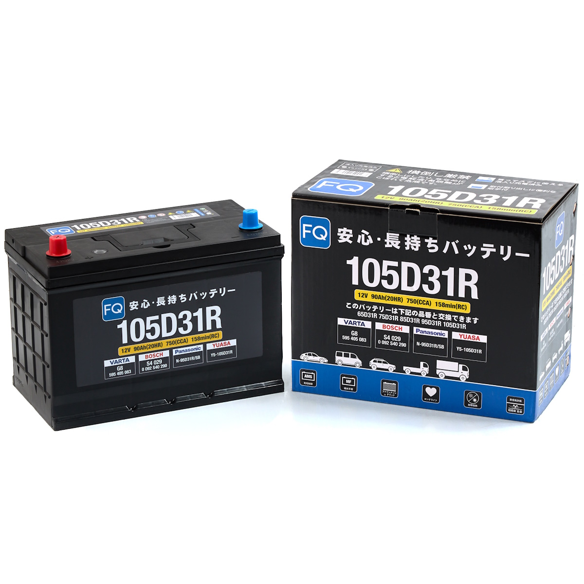 Аккумуляторы FUJITO FQ 105D31R купить 8 906 062 07 78