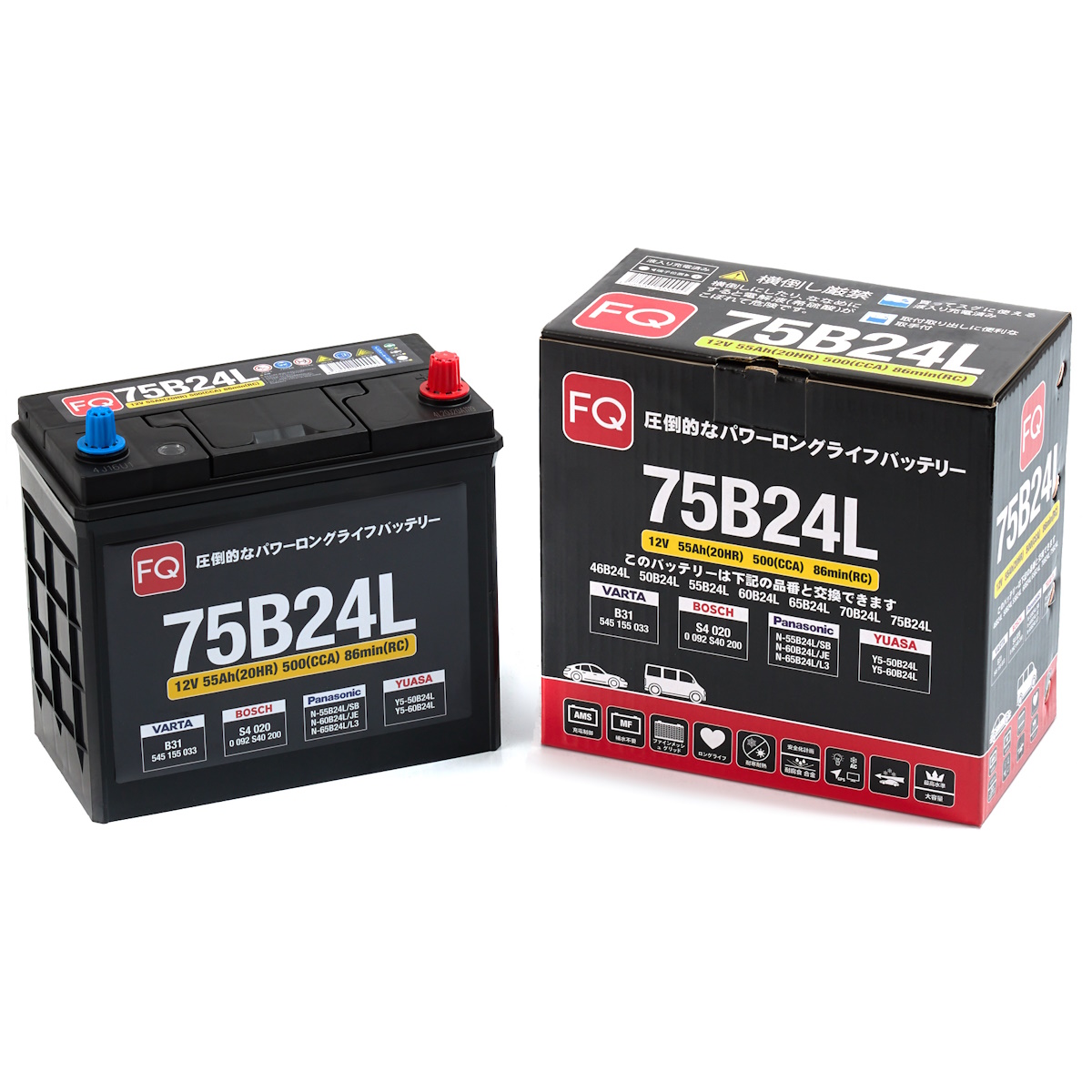 Аккумуляторы FUJITO FQ 75B24L купить 8 906 062 07 78