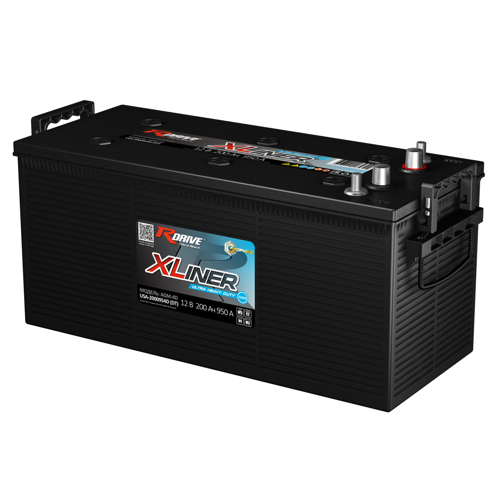 Аккумуляторы RDRIVE RDRIVE AGM 200Ah купить 8 906 062 07 78