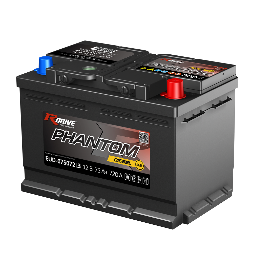 Аккумуляторы RDRIVE RDRIVE PHANTOM 75R купить 8 906 062 07 78