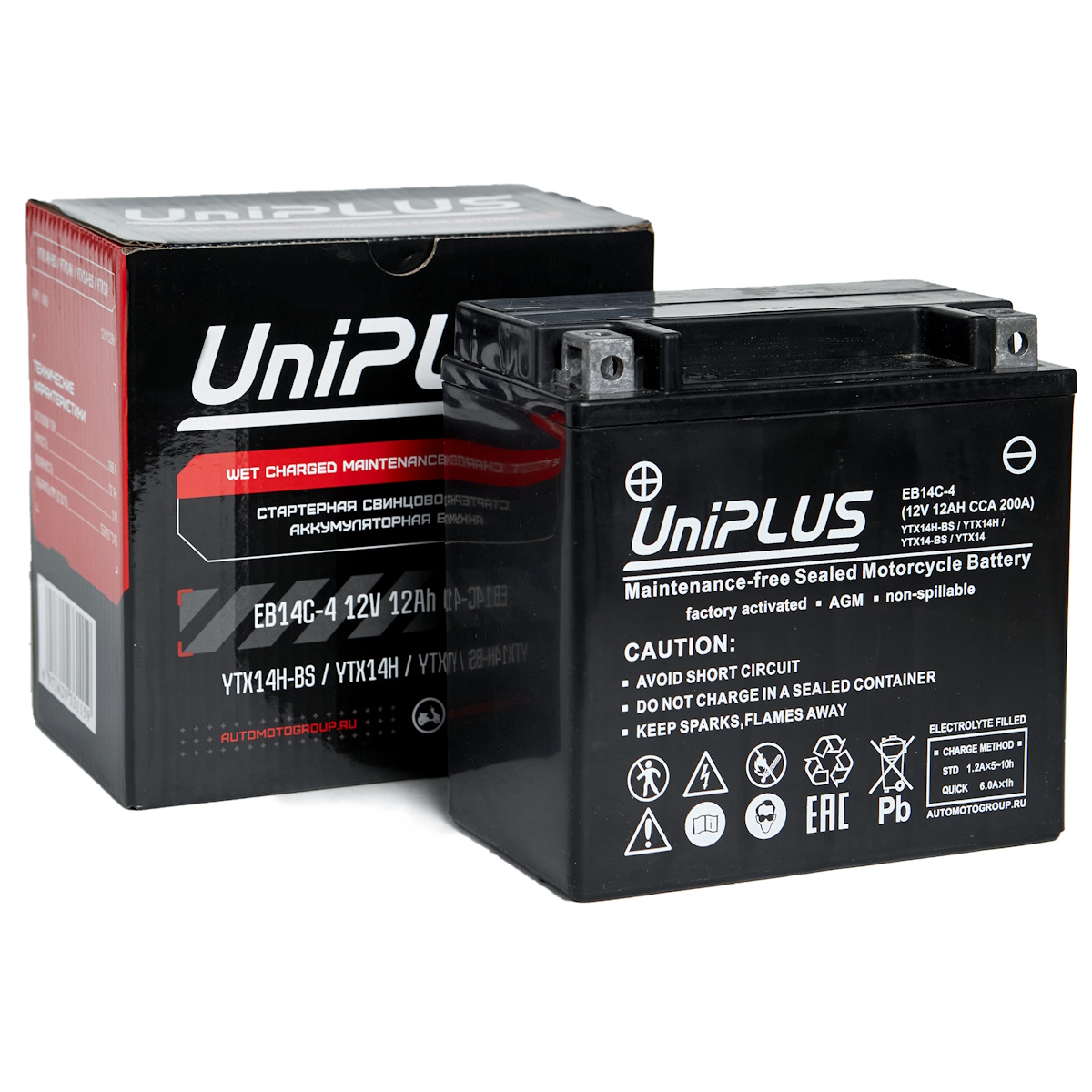 Аккумуляторы LEOCH UPLUS Leoch UniPLUS EB14C-4 купить 8 906 062 07 78