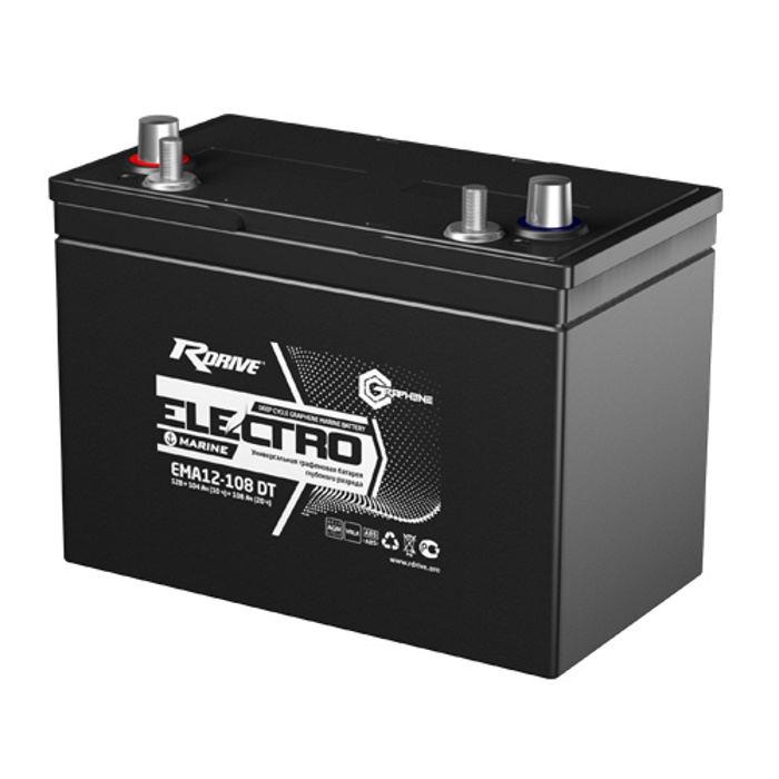 Аккумуляторы RDRIVE RDrive ELECTRO Marine EMA12-108 DT купить 8 906 062 07 78