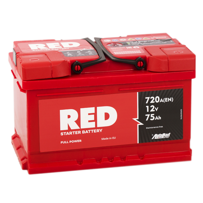 Аккумуляторы AUTOPART RED 75SR купить 8 906 062 07 78