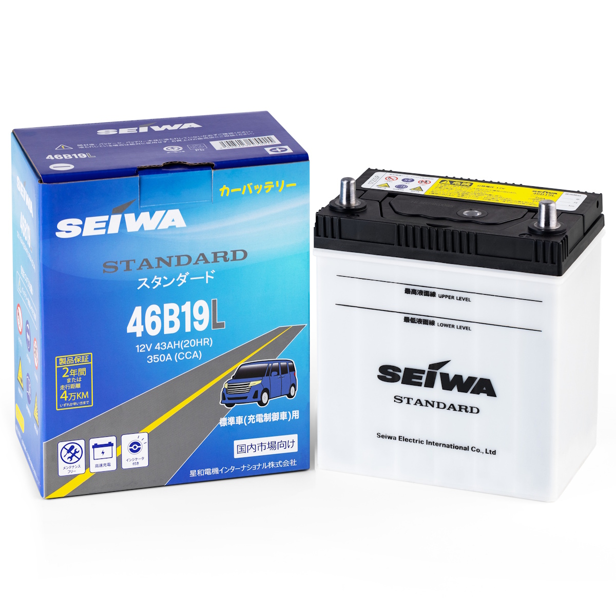 Аккумуляторы SEIWA SEIWA Standard 46B19L купить 8 906 062 07 78