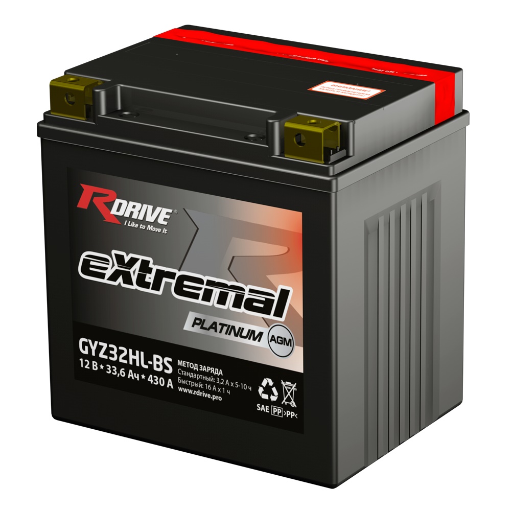Аккумуляторы RDRIVE RDRIVE PLATINUM GYZ32HL-BS купить 8 906 062 07 78