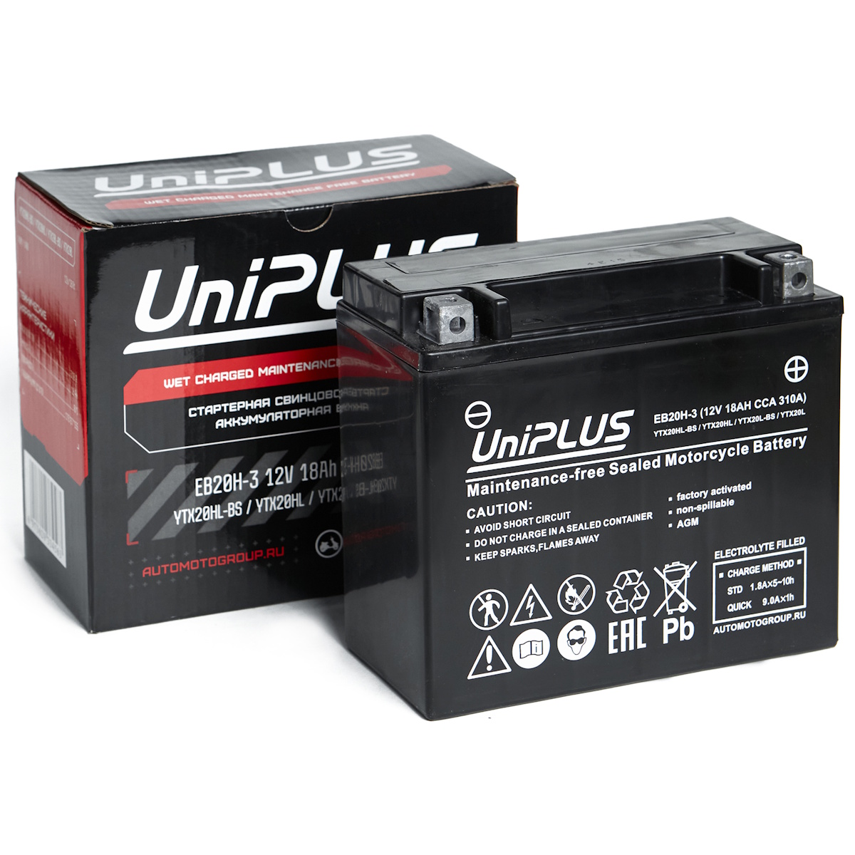 Аккумуляторы LEOCH UPLUS Leoch UniPLUS EB20H-3 купить 8 906 062 07 78