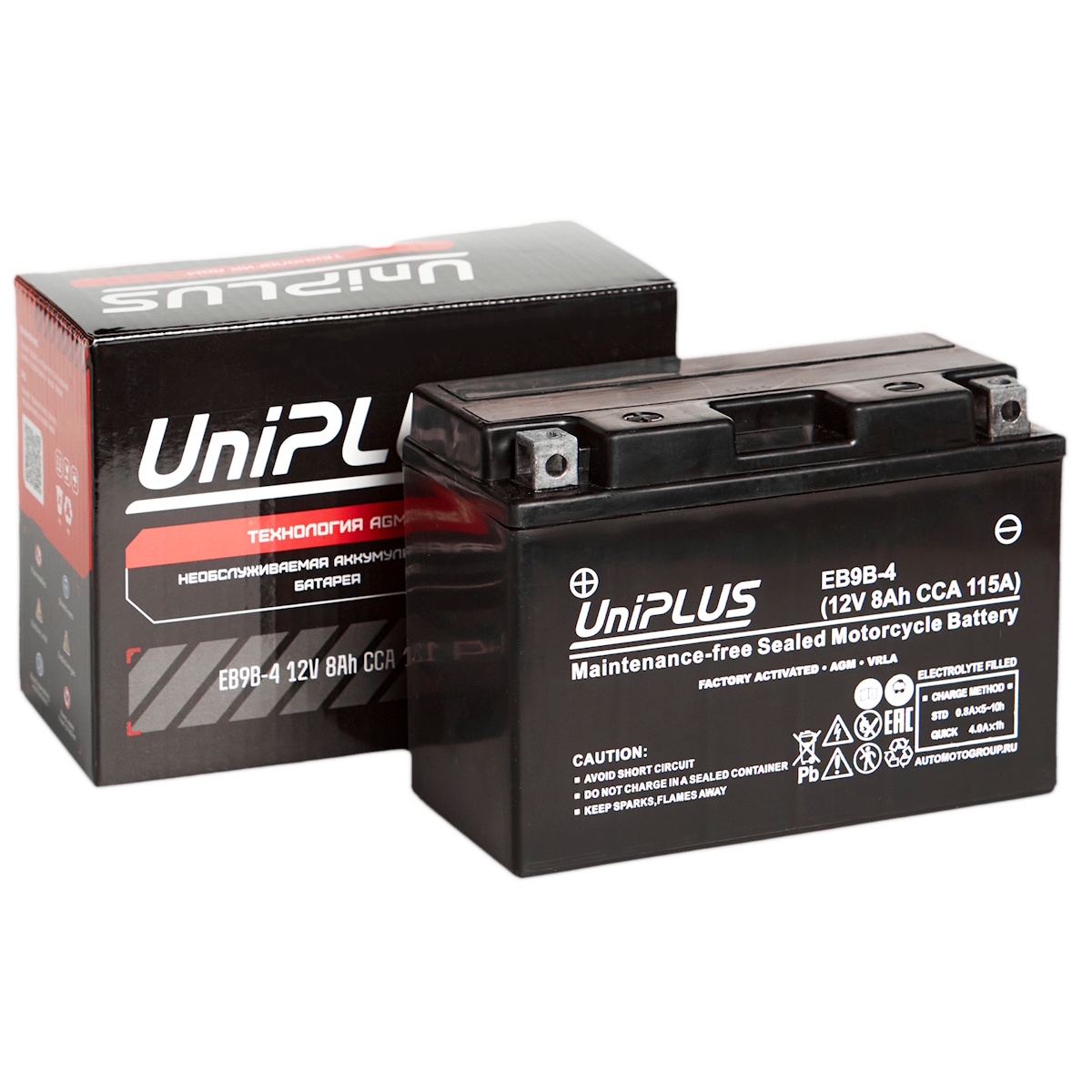Аккумуляторы UniPLUS Leoch UniPLUS EB9B-4 купить 8 906 062 07 78