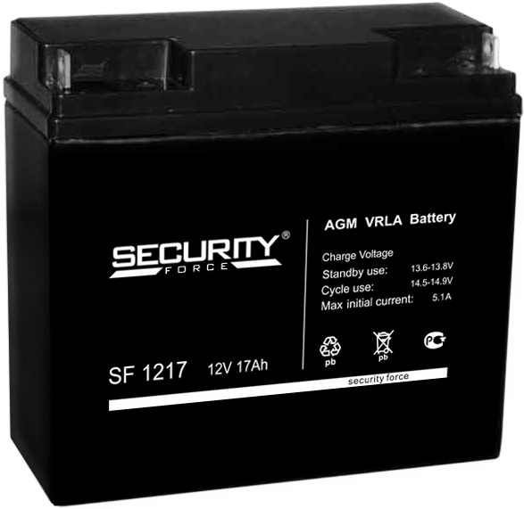 Аккумуляторы DELTA Security Force 1217 купить 8 906 062 07 78