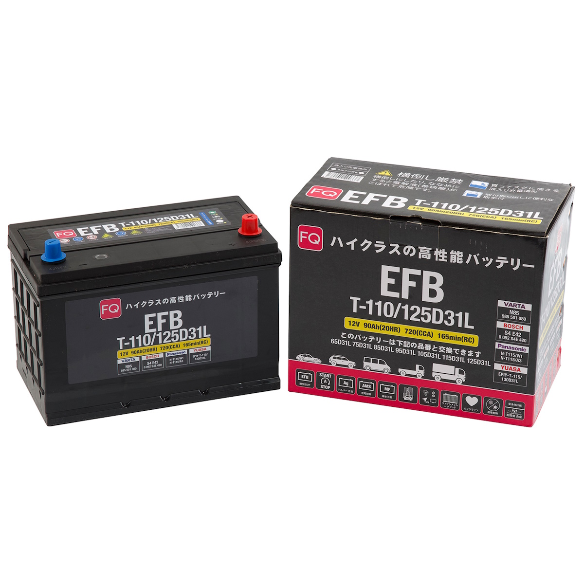 Аккумуляторы FUJITO FQ T-110 125D31L купить 8 906 062 07 78