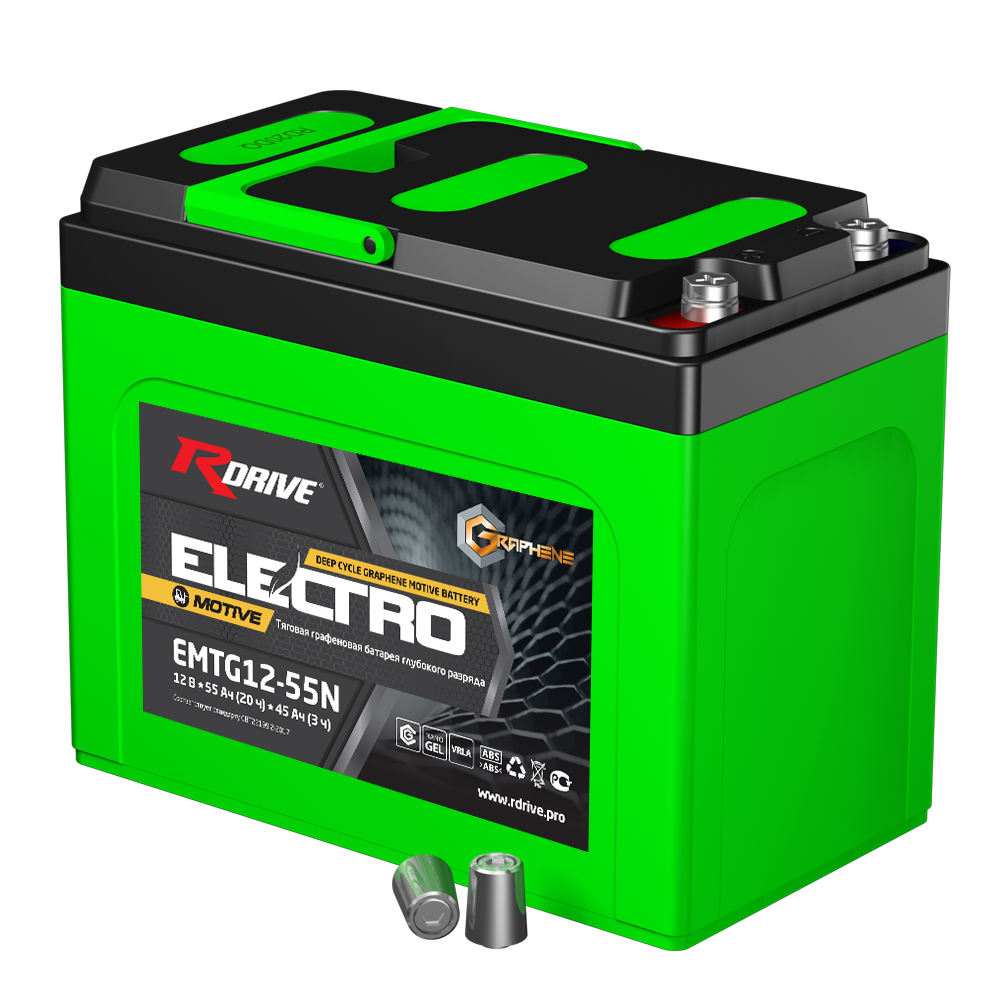 Аккумуляторы RDRIVE RDrive ELECTRO Motive EMTG12-55N купить 8 906 062 07 78