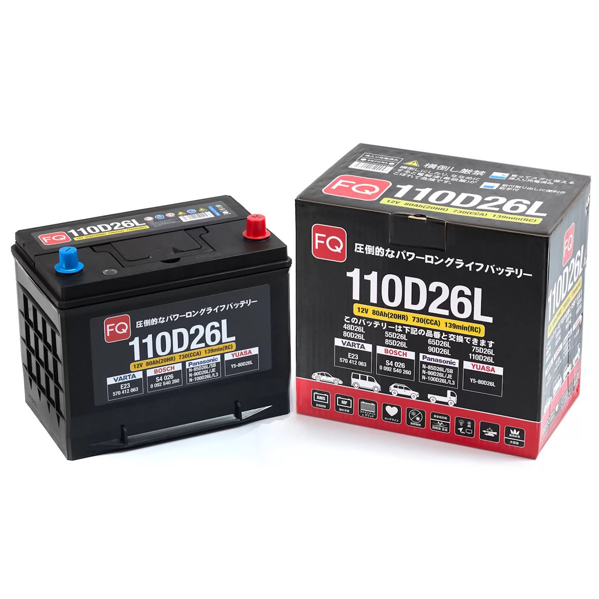 Аккумуляторы FUJITO FQ 110D26L купить 8 906 062 07 78