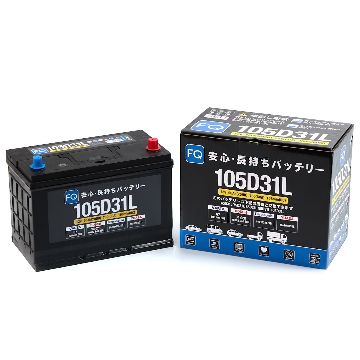 Аккумуляторы FUJITO FQ 105D31L купить 8 906 062 07 78