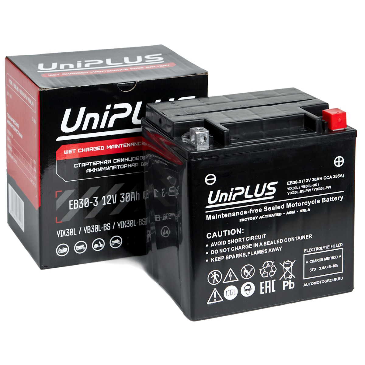 Аккумуляторы LEOCH UPLUS Leoch UniPLUS EB30-3 купить 8 906 062 07 78