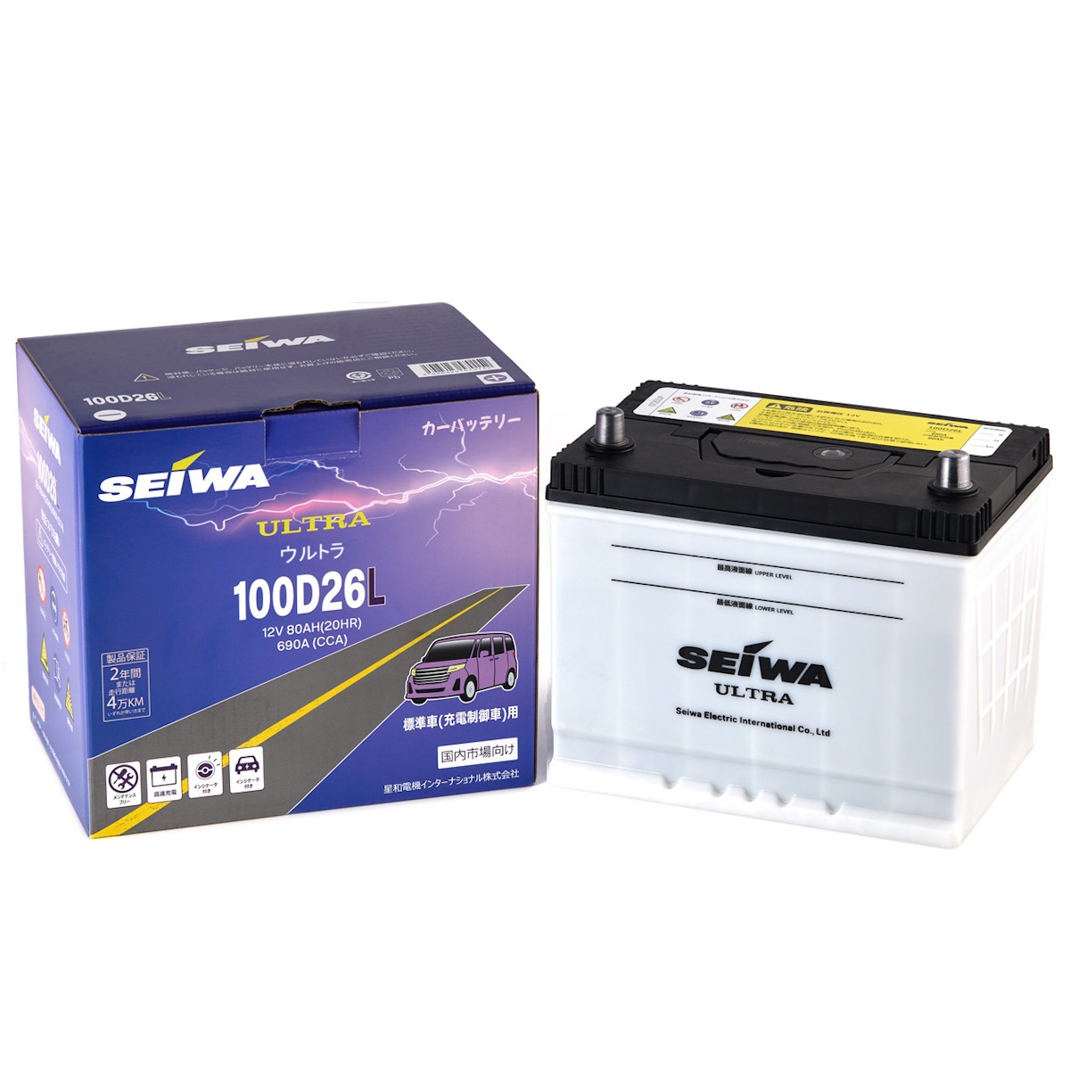 Аккумуляторы SEIWA SEIWA Ultra 100D26L купить 8 906 062 07 78