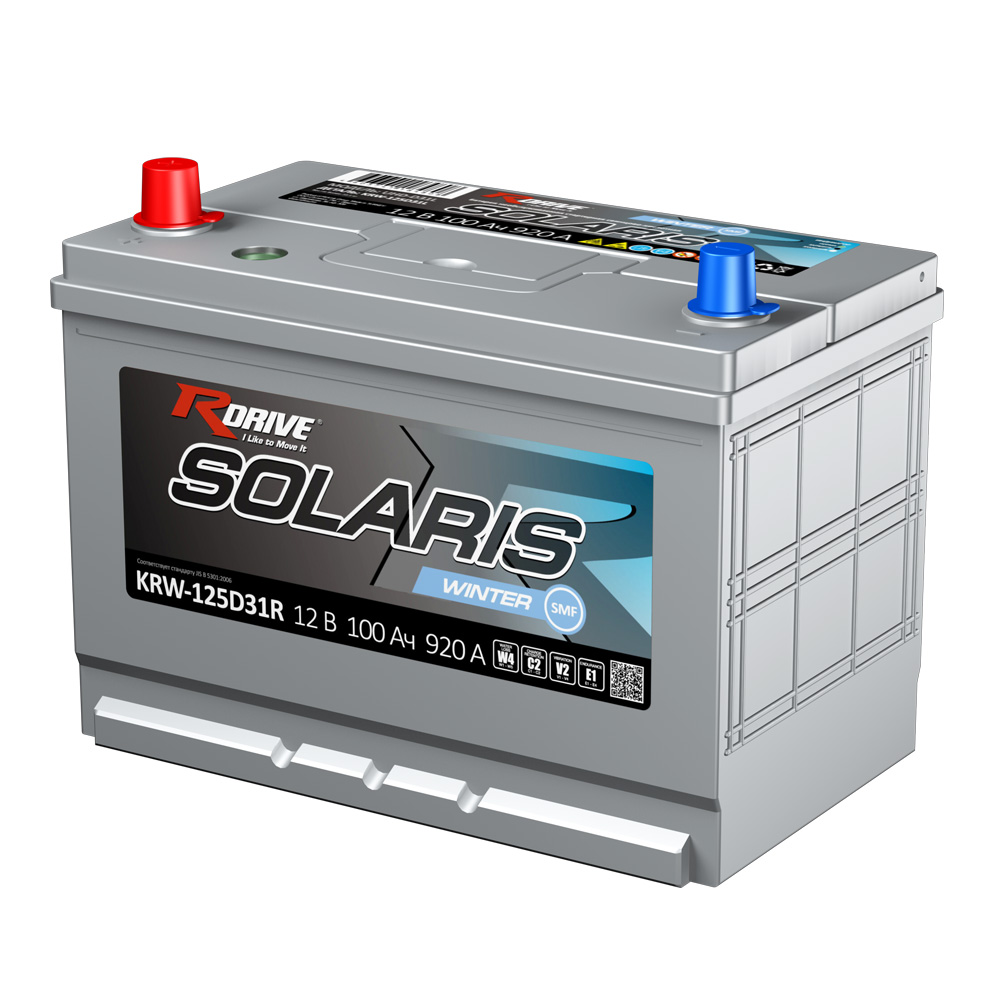 Аккумуляторы RDRIVE RDRIVE SOLARIS 125D31R купить 8 906 062 07 78