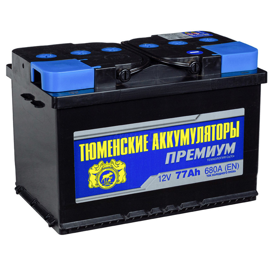 Аккумуляторы Тюмень ТЮМЕНЬ PREMIUM 6CT-77 LA R+ купить 8 906 062 07 78