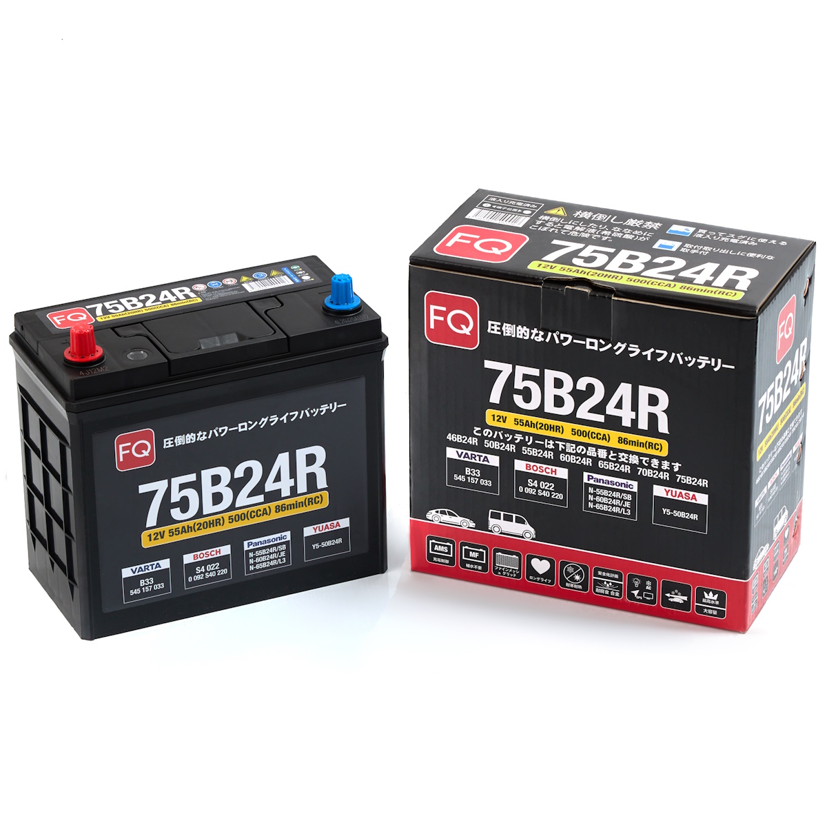 Аккумуляторы FUJITO FQ 75B24R купить 8 906 062 07 78