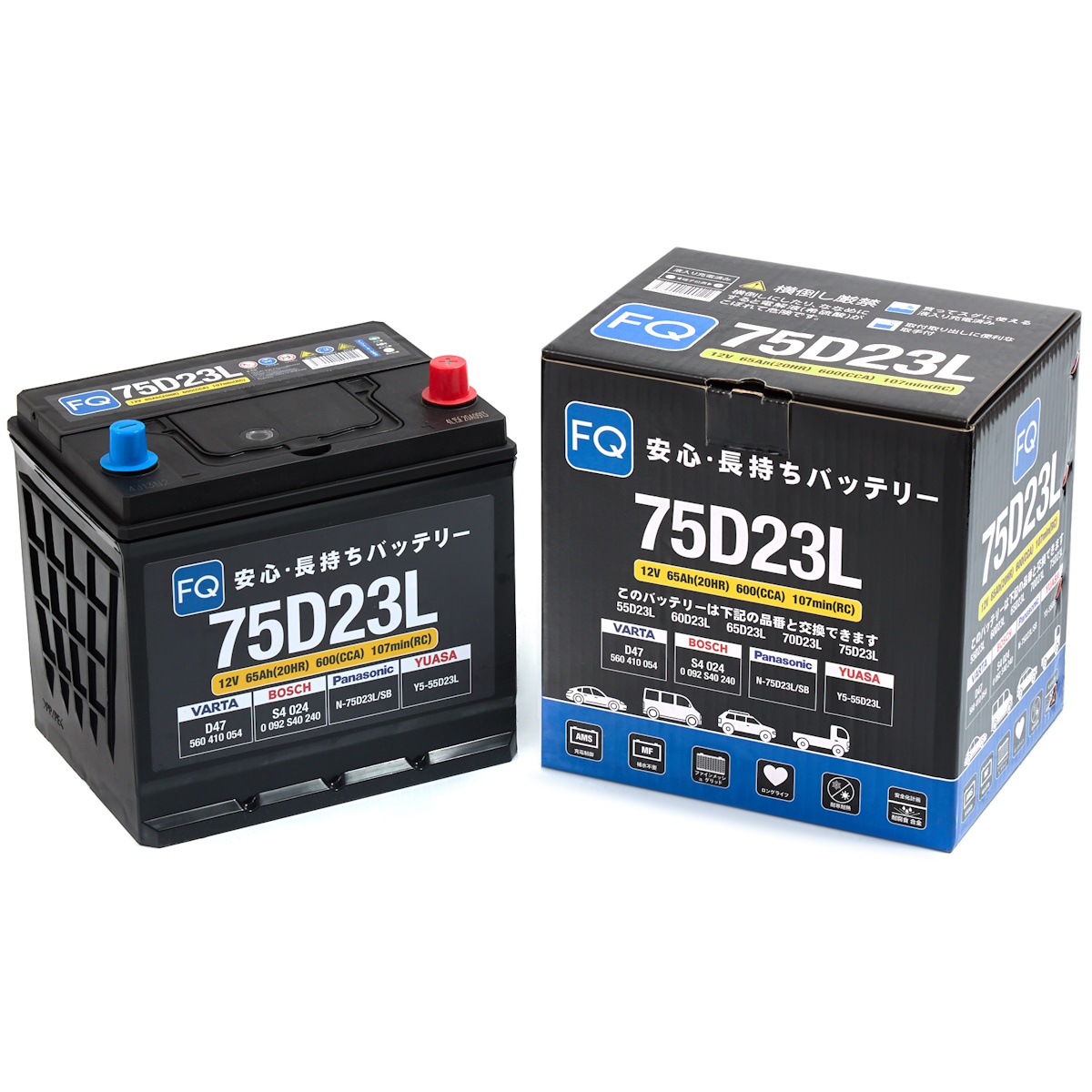 Аккумуляторы FUJITO FQ 75D23L купить 8 906 062 07 78