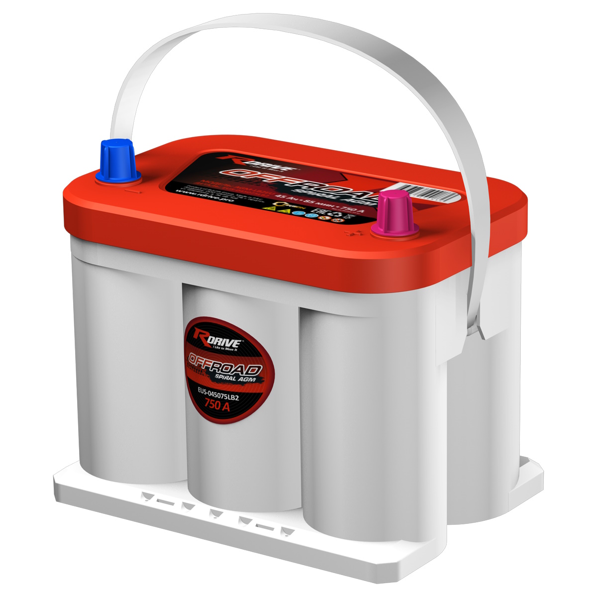 Аккумуляторы RDRIVE RDRIVE SPIRAL AGM 45-750LB2 купить 8 906 062 07 78